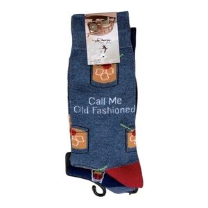 NWT 2 pairs men’s casual fun socks Panama Jack call me old fashioned